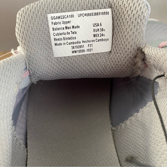 Athletic Works Gray Woman’s Jogger Sneaker - Picture 7 of 9